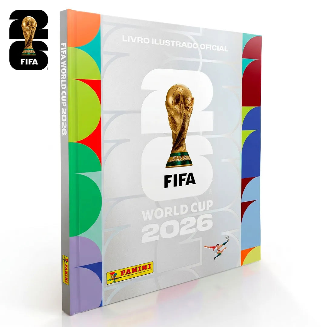 Kit 24x Envelopes com Álbum Oficial FIFA World Cup 2026™